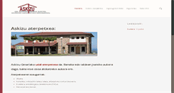 Desktop Screenshot of albergue-getaria.com