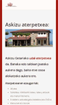 Mobile Screenshot of albergue-getaria.com